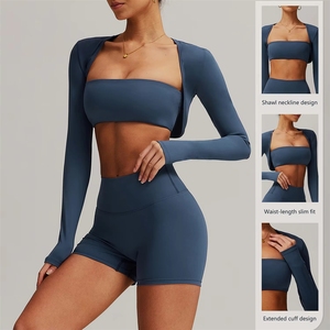 Camisetas Deportivas de Manga Larga para Mujer, con Logotipo Personalizado, para Correr al Aire Libre, Hacer Ejercicio en el Gimnasio, <span class=keywords><strong>Yoga</strong></span>, de Secado Rápido - Product Image 1