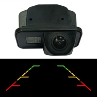 Cámara de Reversa Trasera para Automóvil CCD/AHD Personalizada para Toyota Corolla 2007~2011 Tarago Previa Wish Alphard Hilux Vigo
