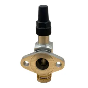 Полугерметичный возвратно-поступательный клапан компрессора 1-1/8 дюйма и всасывающий запорный клапан с овальными фланцевыми соединениями быстро и легко