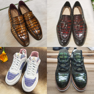 Designer de luxe véritable patine Crocodile cuir hommes sac d'affaires de haute qualité à <span class=keywords><strong>la</strong></span> main exotique Alligator motif épaule - Product Image 6