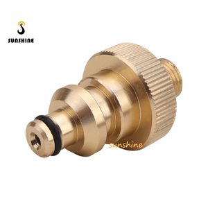 เครื่องพ่นโฟมล้างรถแรงดันเครื่องล้างหิมะโฟมทำความสะอาดรถอะแดปเตอร์ปืนโฟมสำหรับขั้วต่อ Bosch AR Mac <span class=keywords><strong>Black</strong></span> <span class=keywords><strong>Decker</strong></span> 1/4 "ตัวผู้ - Product Image 5