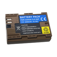 Jinnet type-c TLP-E6P LPE6P lityum pil Canon EOS R6 R5 R5C 5D Mark IV için kamera şarj