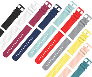 Correa de silicona para reloj <span class=keywords><strong>amazfit</strong></span> GTR <span class=keywords><strong>GTS</strong></span>, pulsera deportiva de 20mm y 22mm para huawei, Samsung y Garmin, venta directa de fábrica - Product Image 4