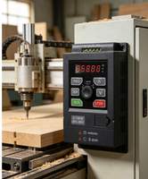 Inversor VFD Económico GT20, Monofásico/Trifásico, 5.5kw, Convertidor de Frecuencia, Variador de Frecuencia para Motor