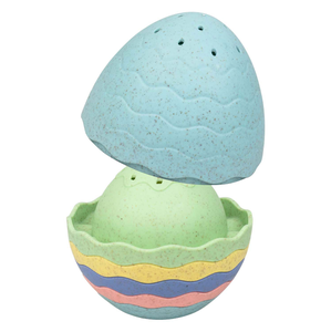 Jouet de bain empilable sans moule de nidification de 7 pièces <span class=keywords><strong>avec</strong></span> trous de drainage, <span class=keywords><strong>baignoire</strong></span> amusante pour bébé, jouet sensoriel - Product Image 1