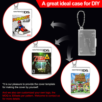 Porte-carte de jeu unique Portable Mini coque de protection pour Nintendo DS Lite NDSi cartouche stockage porte-clés boîte