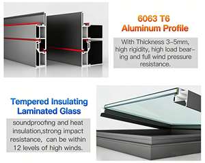 Tetto Apribile Motorizzato Personalizzato, Veranda con Lucernari in Vetro, Ampio Tetto in Lega di Alluminio, Design Moderno per Esterni, Garanzia 5 Anni - Product Image 4