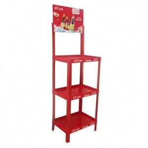 Exhibition Plastic <b>Shelf</b> Portable Display <b>Stand</b> - Product Image 5