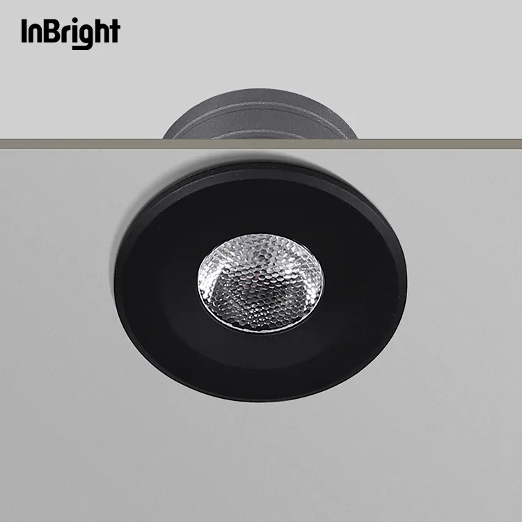 Cabinet Mini Spot Light led spot jewelry display light ceiling recessed Led Downlight 3W cob Led Spotlight