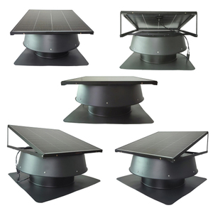 Ventilateur de toit solaire à haute efficacité énergétique de 150 W avec moteur 26 V pour une utilisation à domicile et au bureau JBSF-600A Ventilation de toit solaire F - Product Image 2