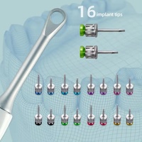 Kit chirurgical d'implants dentaires électriques XIEJIAN - Certifié CE/ISO, garantie 1 an, Classe I, 16 tournevis et clé dynamométrique électrique