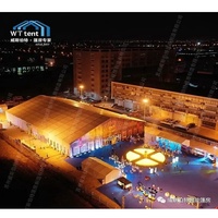 Tente de fête de chapiteau de 10x30m pour des événements grande bâche de tente de salon commercial pour la tente de pagode de cadre de cérémonie pour le chapiteau de mariage extérieur