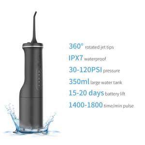 FCC ROHS certificat OEM ODM électrique détachable 350ml clinique <span class=keywords><strong>dentaire</strong></span> voyage eau Flosser Oral Irrigator <span class=keywords><strong>Jet</strong></span> <span class=keywords><strong>pour</strong></span> le <span class=keywords><strong>nettoyage</strong></span> des dents - Product Image 5