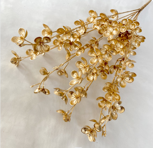 การจัดวางดอกไม้ไหมสำหรับงานแต่งงาน <span class=keywords><strong>ดอก</strong></span>ไม้สีทอง - Product Image 1