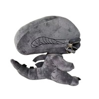 Peluche Alien au design Art Déco avec bouche zippée, jouet en peluche monstre pour enfants et fans, décoration d'intérieur