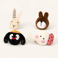 Jouets en peluche pour animaux de compagnie, mignons, 4 styles, couineurs, froissés, rebondissants, à mâcher, lapin, éléphant, ours, jouets de chasse
