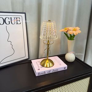 New cross-border luxury bow <b>table</b> <b>lamp</b>, bedroom and living room decoration, girly ornament, desktop charging ambient <b>lamp</b>. - Product Image 3