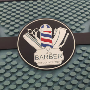 Factory Wholesale Eco Friendly Barber <b>Station</b> Mat Non Slip Oil Proof Waterproof For Salon Hairdressing <b>Tool</b> Storage - Product Image 4