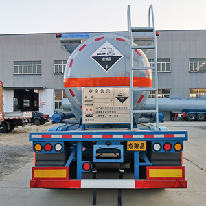 Usine directe avec remorques de camion à prix préférentiel Semi-remorque de grande capacité pour les articles corrosifs - Product Image 4