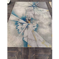 Modern Design Printed Polyester Carpet and Rug Living Room Carpets for Sale Geometry Design Rugs
