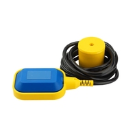 OPEN Mini Square PP/Karet Silikon Pelampung Bola Mengapung Sensor Level Air IP68 Tahan Air Sambungan Cepat Heavy Hammer 2/3m