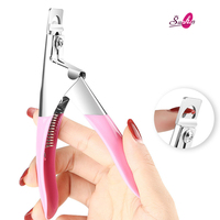 Ciseaux à ongles en U pour manucure, coupe-bordures, outil de beauté professionnel pour salon, ciseaux à ongles français, vente chaude