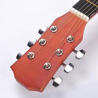 Beginner 38-Inch Acoustic Guitar Custom Professional Musical Instrument Durable Travel 6 String Guitar Various Colors Wholesale