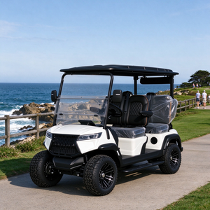Carrito de Golf Eléctrico Premium para 4 Personas, Buggy de Golf con Suspensión Independiente en las 4 Ruedas para el Mantenimiento de Campos de Golf - Product Image 1