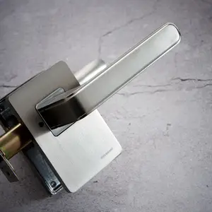 Safety Lock Door Handle Stainless Steel 304 Glass Shower Door Handles For Wooden Door Cabinet