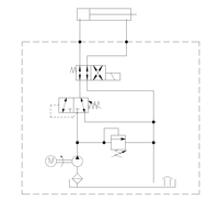 Bloc d'alimentation hydraulique robuste de qualité supérieure fabriqué en corée pour la sécurité des quais de chargement avec système de soupape de séquence et moteur à courant alternatif 115V