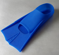 Palmes de natation d'été en gros pour adultes et enfants Palmes de natation pour la plongée en apnée Palmes de natation en silicone à lame courte