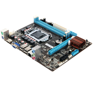Scheda Madre Esonic con Chipset <span class=keywords><strong>Intel</strong></span> <span class=keywords><strong>H55</strong></span>, Supporta Processori <span class=keywords><strong>Intel</strong></span> Core i3/i5/i7 di Prima Generazione - Product Image 2