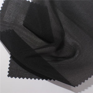 3080 dokuma yapıştırıcı örme eriyebilir kumaş tela 45gsm 100% <span class=keywords><strong>Polyester</strong></span> PA kaplama - Product Image 4