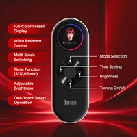 Masque facial portable en silicone souple rouge, masque de luminothérapie rouge à main, 460 660 850 1064nm, soin de la peau à la lumière rouge