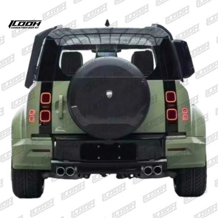 ICOOH Racing OEM Style Carbon Front Rear Diffuser Lip Side Skirts ...