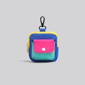 Custom Cute Dopamine-Colored <b>Small</b>-Capacity Mini Zipper Earphone Case Coin <b>Purse</b> for Women Keychain Key Ring - Product Image 3