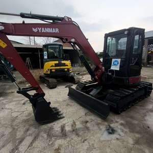 Mini-excavatrice Yanmar Vio55 d'occasion de 5,55 tonnes avec moteur, boîte de vitesses et pompe à vendre - Product Image 1