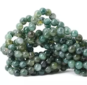Perles en pierre précieuse pour la fabrication de bijoux, vente en gros, gemmes rondes, améthyste naturelle, cristal clair, en vrac
