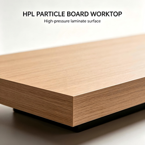 <span class=keywords><strong>Plan</strong></span> <span class=keywords><strong>de</strong></span> <span class=keywords><strong>travail</strong></span> en panneau <span class=keywords><strong>de</strong></span> particules HPL écologique résistant à l'humidité, design couleur personnalisé, encimera laminada para gabinete <span class=keywords><strong>de</strong></span> cocina - Product Image 2