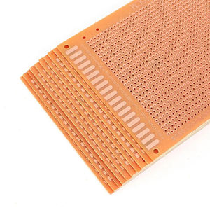 5/10 adet evrensel kurulu tek yan prototip PCB 9x15cm sarı DIY deneysel bakalit bakır plaka <span class=keywords><strong>Circuirt</strong></span> panoları kiti - Product Image 3