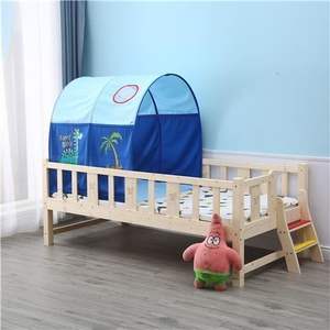 Tente de château d'intérieur pour enfants Playhouse lit de princesse petite maison avec moustiquaire jouet de séparation de lit pour garçons filles utiliser à la maison - Product Image 6