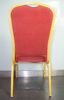 Chaises de banquet empilables en métal pour hôtels et mariages pour dîner et événements en plein air