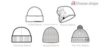 Ensemble Chapeau et Gants d'Elfe de Noël Personnalisable en Gros - Adorable Ensemble en Peluche Rayée Tricotée Polyester/Coton avec Oreilles/Pompons pour Costume d'Elfe Courant