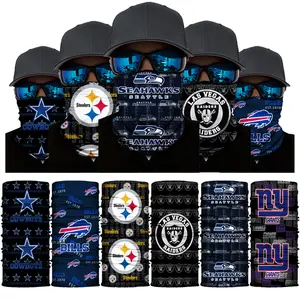 Scaldacollo/Bandana Multifunzione Lungo <span class=keywords><strong>da</strong></span> <span class=keywords><strong>Donna</strong></span> Personalizzato per Ciclismo Outdoor, in Poliestere Traspirante con Motivo a Foglie/Argyle/Puntini - Product Image 3