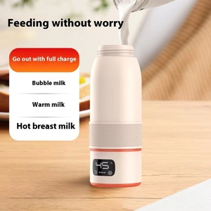 Hervidor Eléctrico Inalámbrico Portátil para Leche de Bebé, Mini Calentador de Café y Té con Alimentación USB para Viajes en Auto - Product Image 2