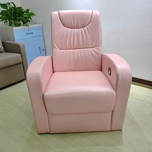 เก้าอี้เอนนอนเคว่ยหมิง สีชมพู พนักพิงปรับได้ สำหรับใช้ในโรงพยาบาล - Product Image 3