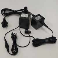 Pompe à eau submersible certifiée GS 25W ABS basse pression 1500L/H pour fontaine de jardin 12V