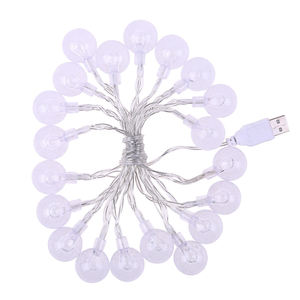 <span class=keywords><strong>Boule</strong></span> de cristal <span class=keywords><strong>solaire</strong></span> blanc chaud 5M/7M/12M/ LED Guirlandes de guirlandes lumineuses pour la décoration extérieure de fête de Noël. - Product Image 3