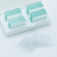 Haute qualité verre Transparent médical jetable 24X24mm laboratoire Microscope diapositives couverture Slip OEM