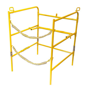 Trou d'homme en acier personnalisé Rail de protection avec chaînes - Product Image 4